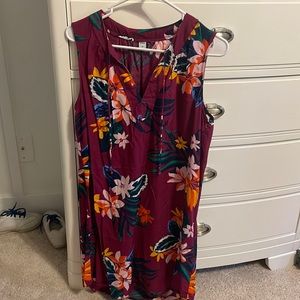old navy tropical dress